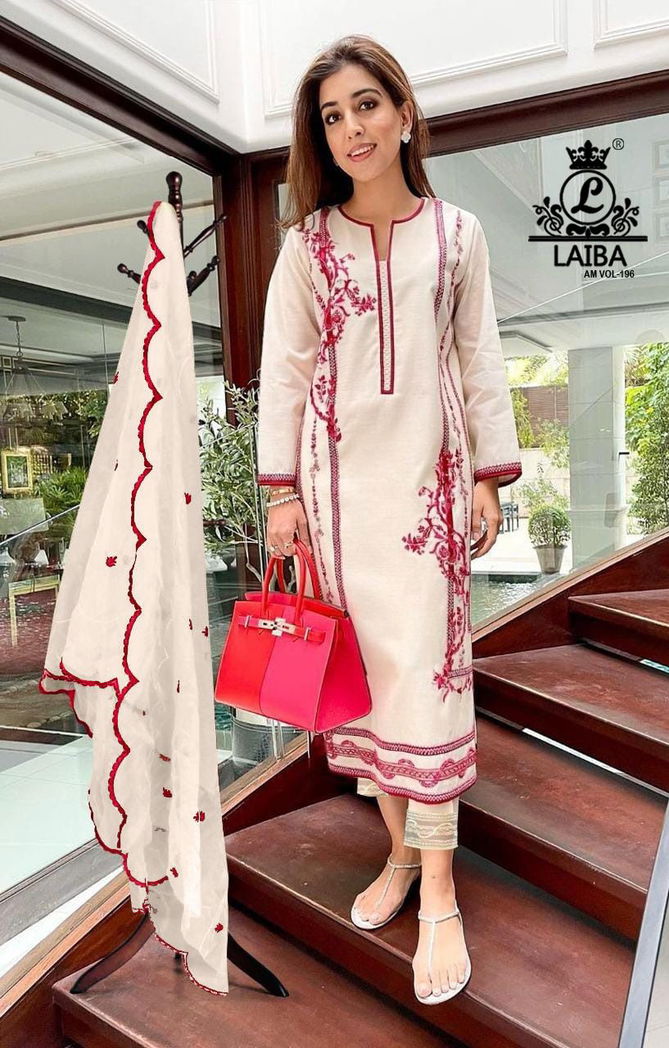 Laiba Am Vol 196 Readymade Pakistani Suits Catalog
